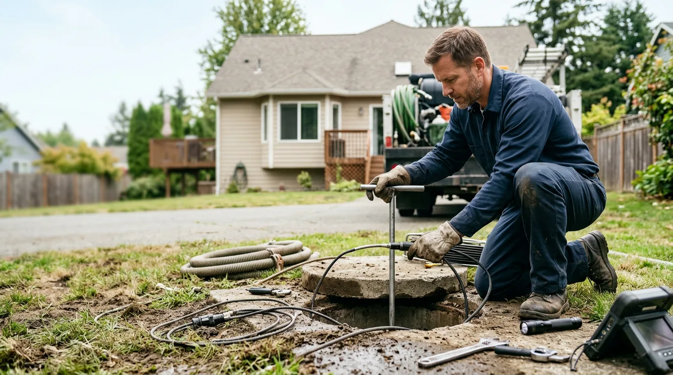Septic Tank Pumping in Black Diamond, WA